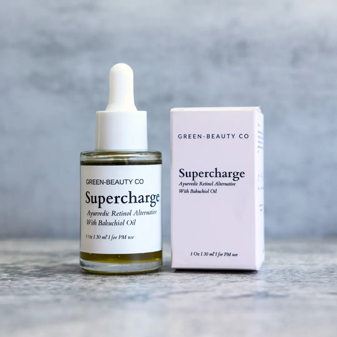 Supercharge Vitamin A Serum - with Bakuchiol Oil - Green-Beauty Co